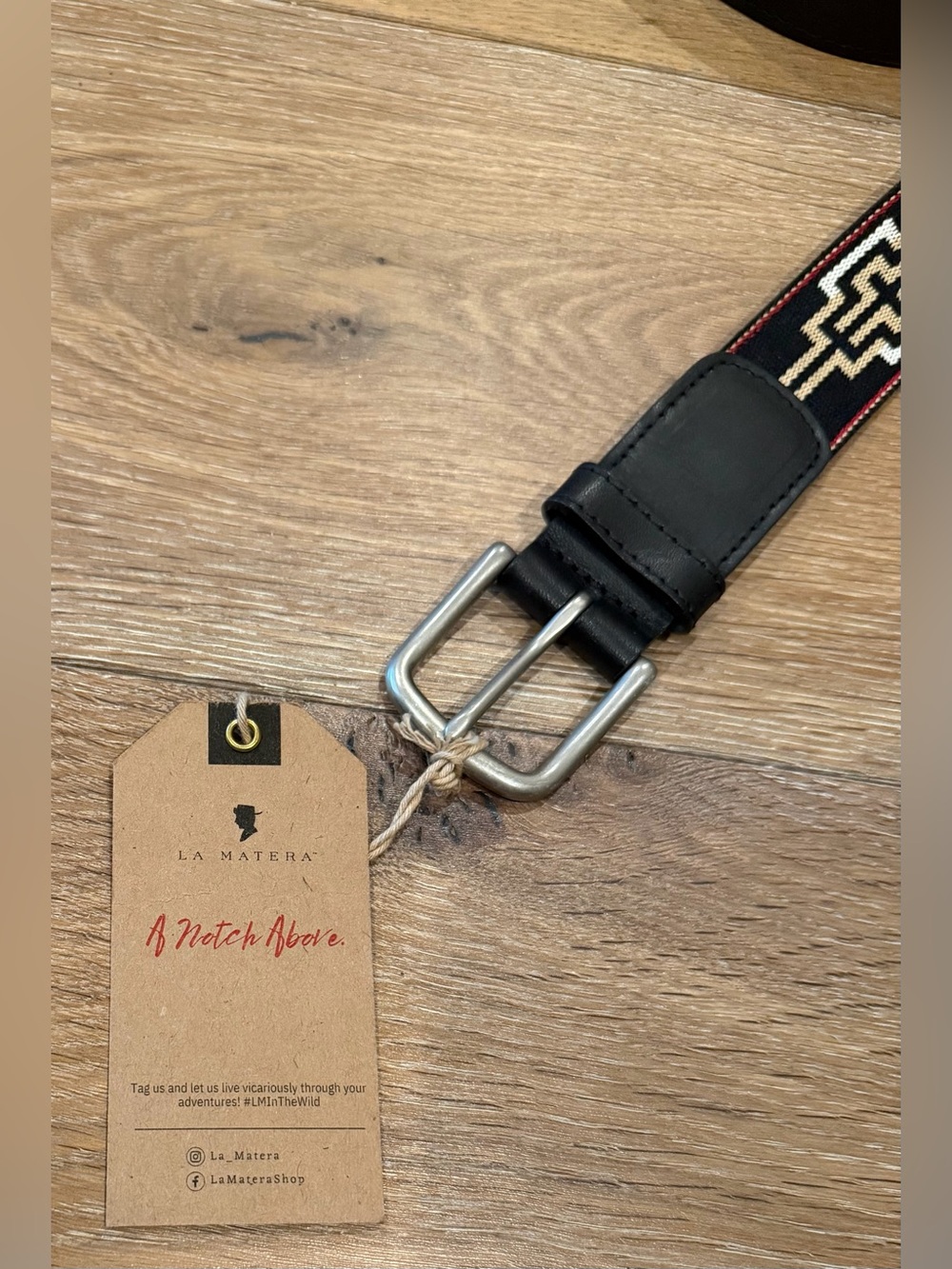 LA MATERA Limited Edition Caballer Leather Size 34 NWT - Picture 8 of 11